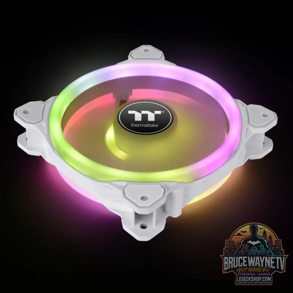 Thermaltake SWAFAN 14 RGB Radiator Fan TT Premium Edition White (3-Fan Pack), Gehäuselüfter - Thermaltake - vue 14
