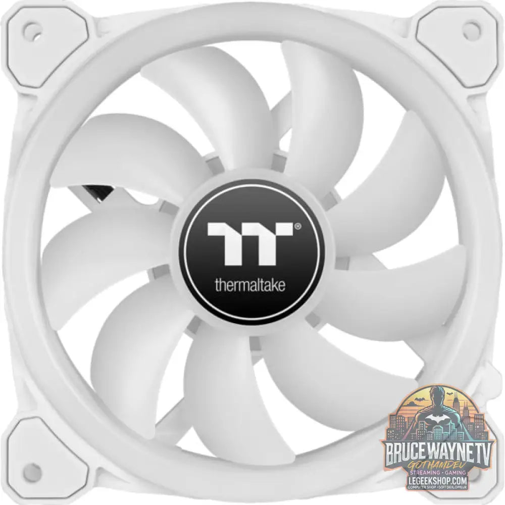 Thermaltake SWAFAN 14 RGB Radiator Fan TT Premium Edition White (3-Fan Pack), Gehäuselüfter - Thermaltake - vue 2