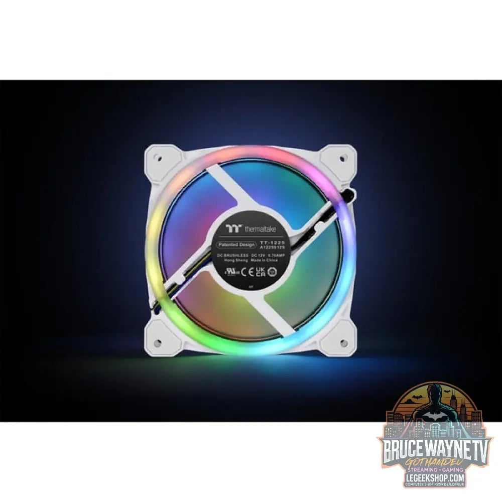 Thermaltake SWAFAN 14 RGB Radiator Fan TT Premium Edition White (3-Fan Pack), Gehäuselüfter - Thermaltake - vue 11
