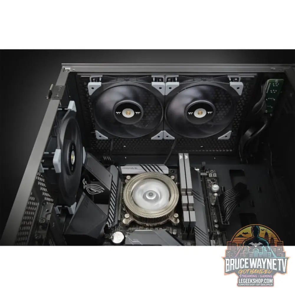 Thermaltake TOUGHFAN 12 Radiator Fan 120x120x25, Gehäuselüfter - Thermaltake - vue 9