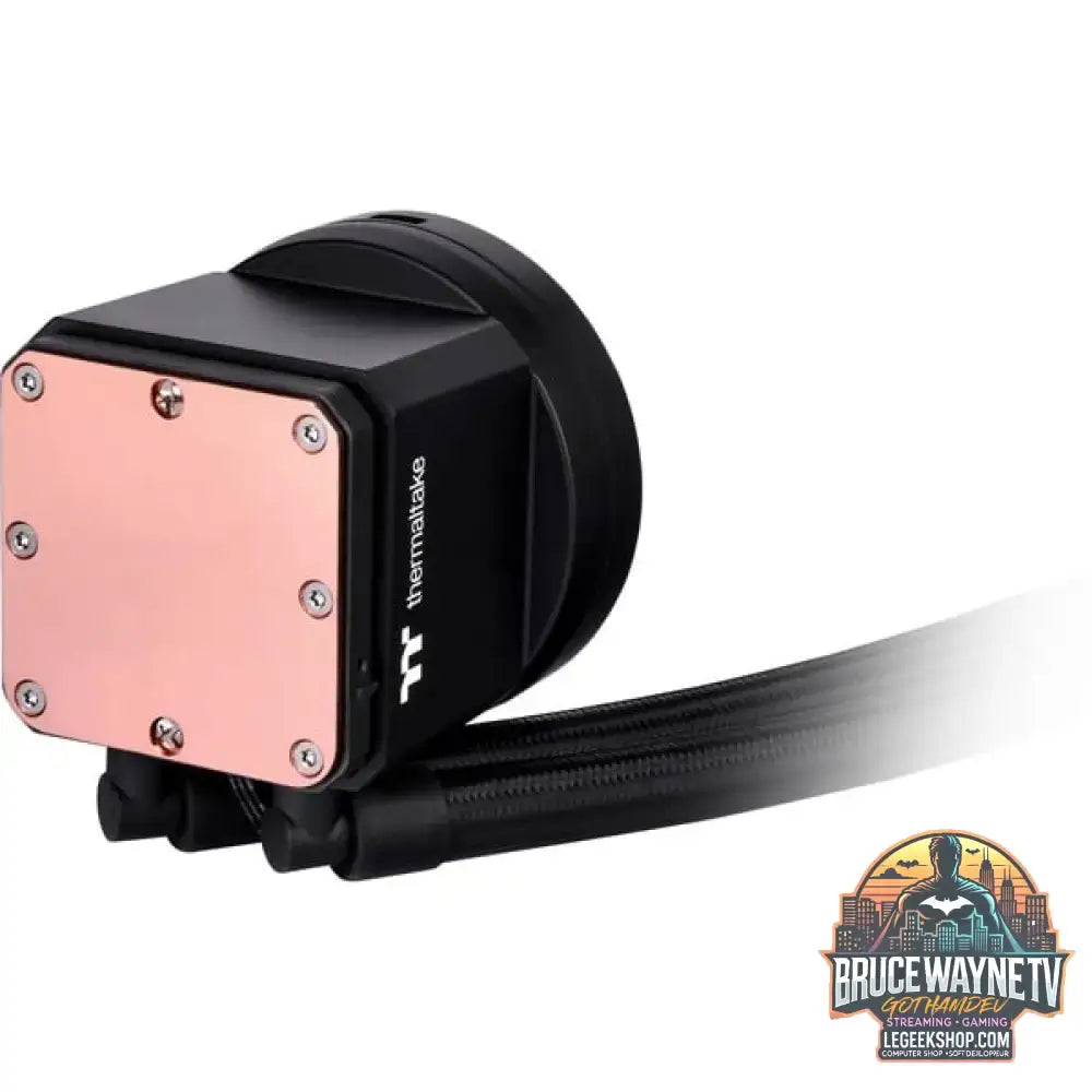Thermaltake TOUGHLIQUID Ultra 280 RGB AIO Liquid Cooler 280mm, Wasserkühlung schwarz - Thermaltake - vue 6