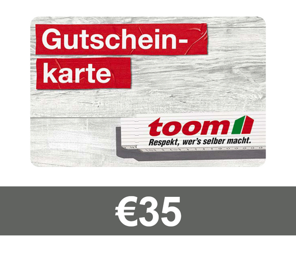 TOOM Baumarkt €35 Gift Card DE