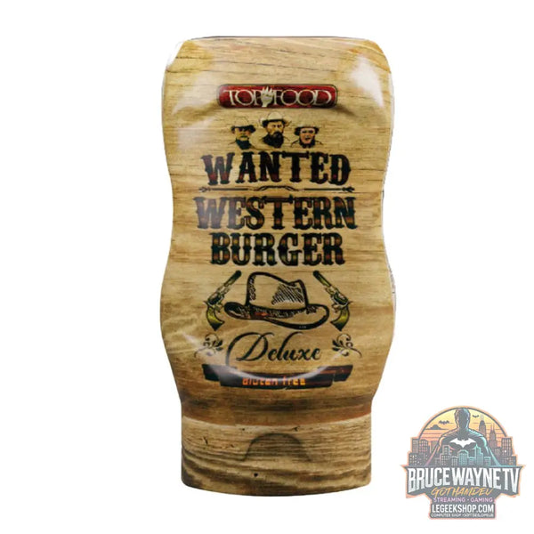 Top Food Western Burger Sauce Deluxe sauce à base de mayonnaise avec tomate et note fumée de 260g (Lot de 9) - Snacks &