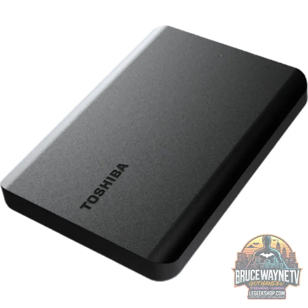 Toshiba Canvio Basics 2022 1 TB, Externe Festplatte noir, Micro-USB-B 3.2 Gen 1 (5 Gbit/s) - Toshiba - vue 4
