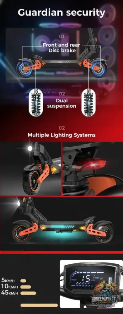trottinettes — vue détail 10 LeGeekShop