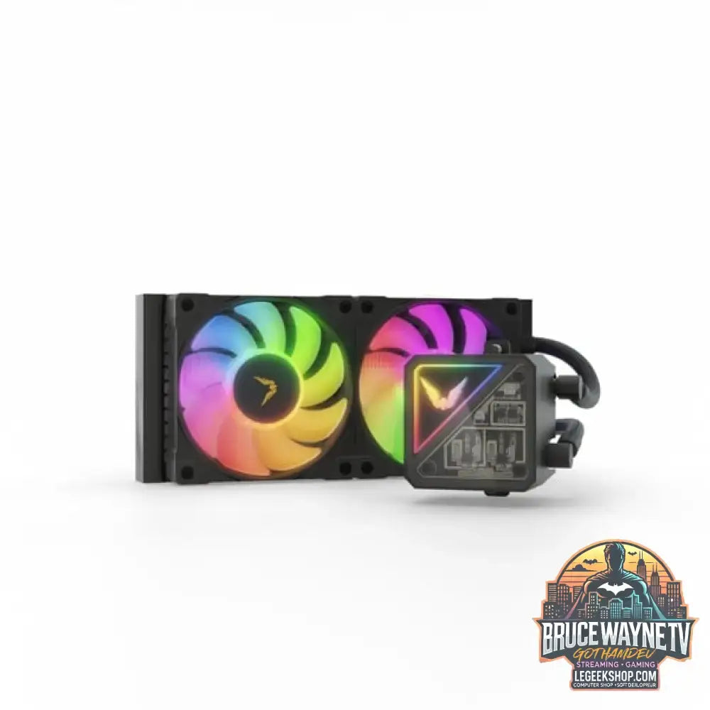 Valkyrie V240 Lite ARGB, Wasserkühlung schwarz - Valkyrie - vue 3