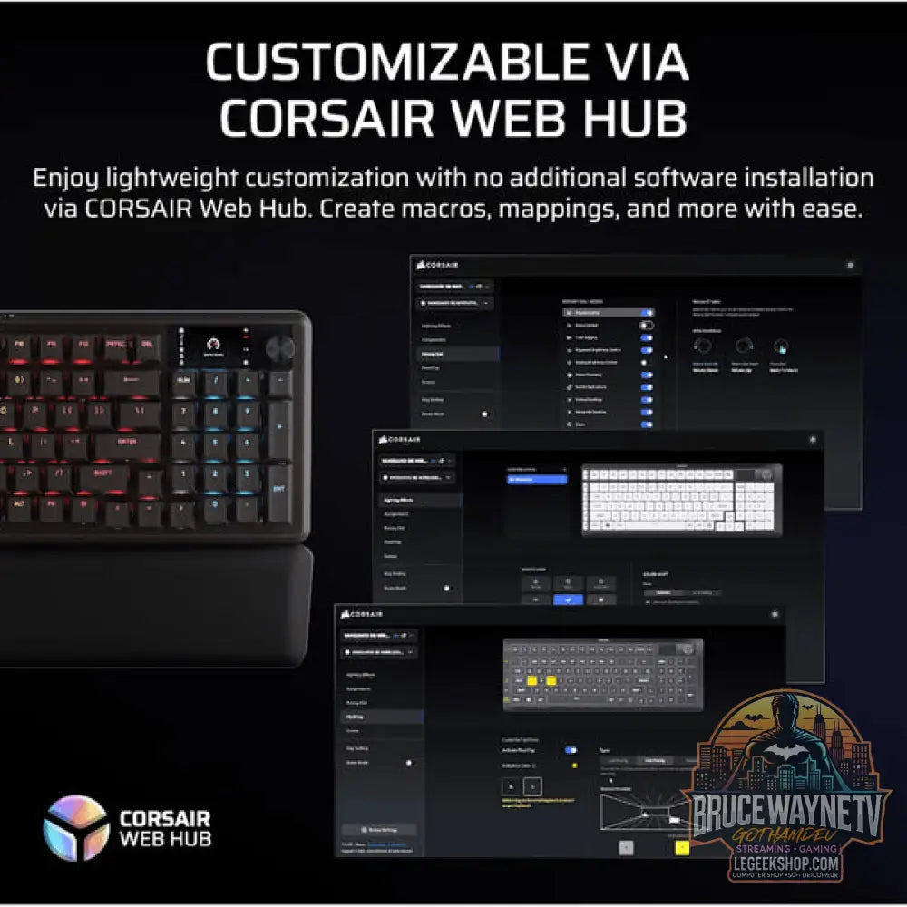 Vanguard 96 Wireless - Corsair - vue 14
