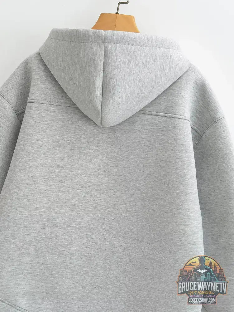 Veste Capuche Femme Bureau Automne Hiver Grandes Poches - Veste Femme