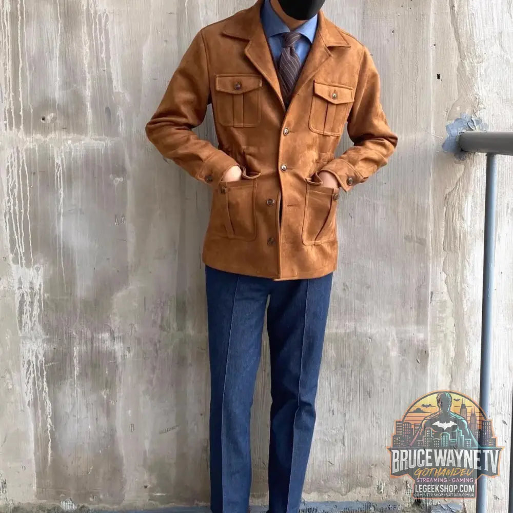 Veste Homme Style Japonais Rétro Slim Fit Laine Capuche Manches Longues - Veste Homme