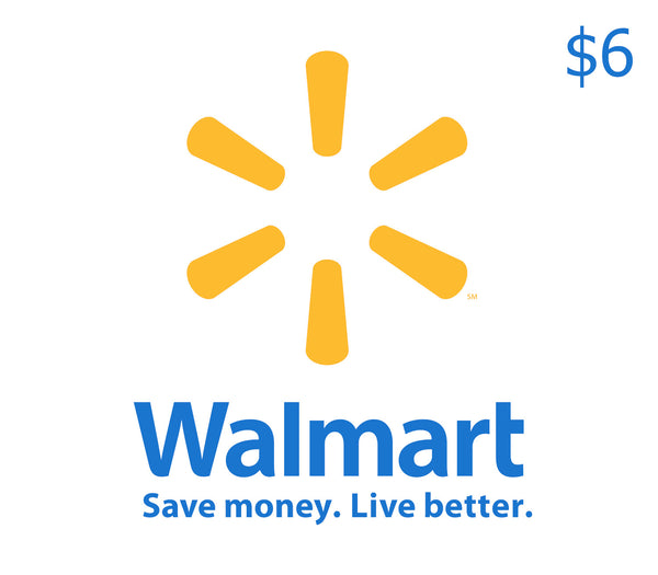 Walmart $6 Gift Card