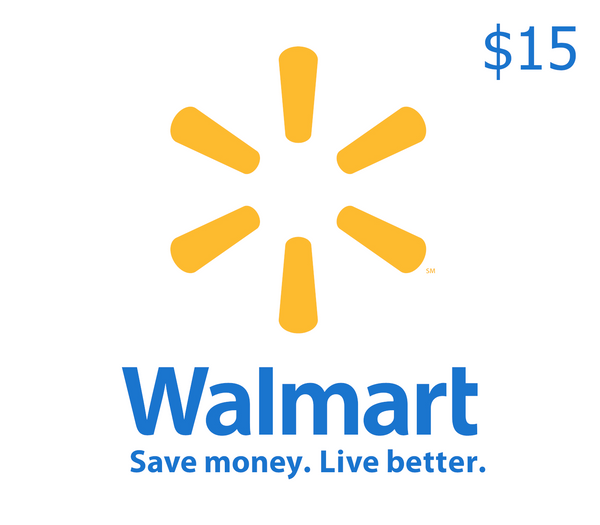 Walmart $15 Gift Card