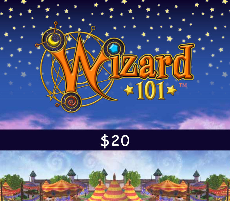Wizard101 USD 20 Gift Card