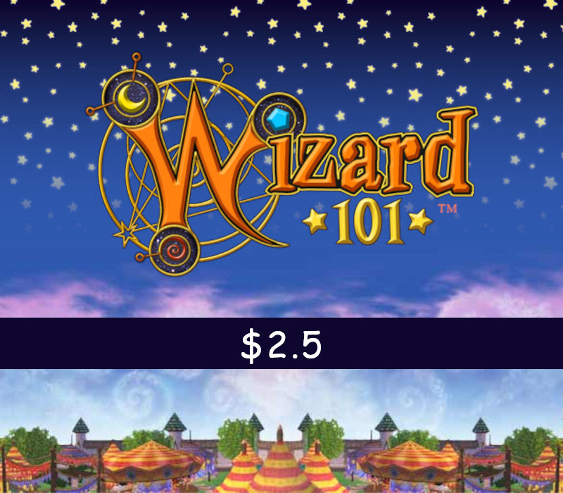 Wizard101 USD 2.5 Gift Card