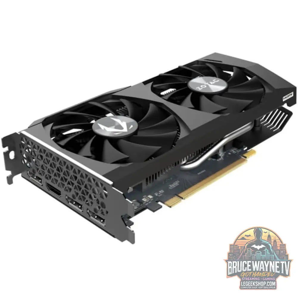 ZOTAC GeForce RTX 3050 ECO, carte graphique 1x DisplayPort, 3x HDMI 2.1 - ZOTAC - vue 3