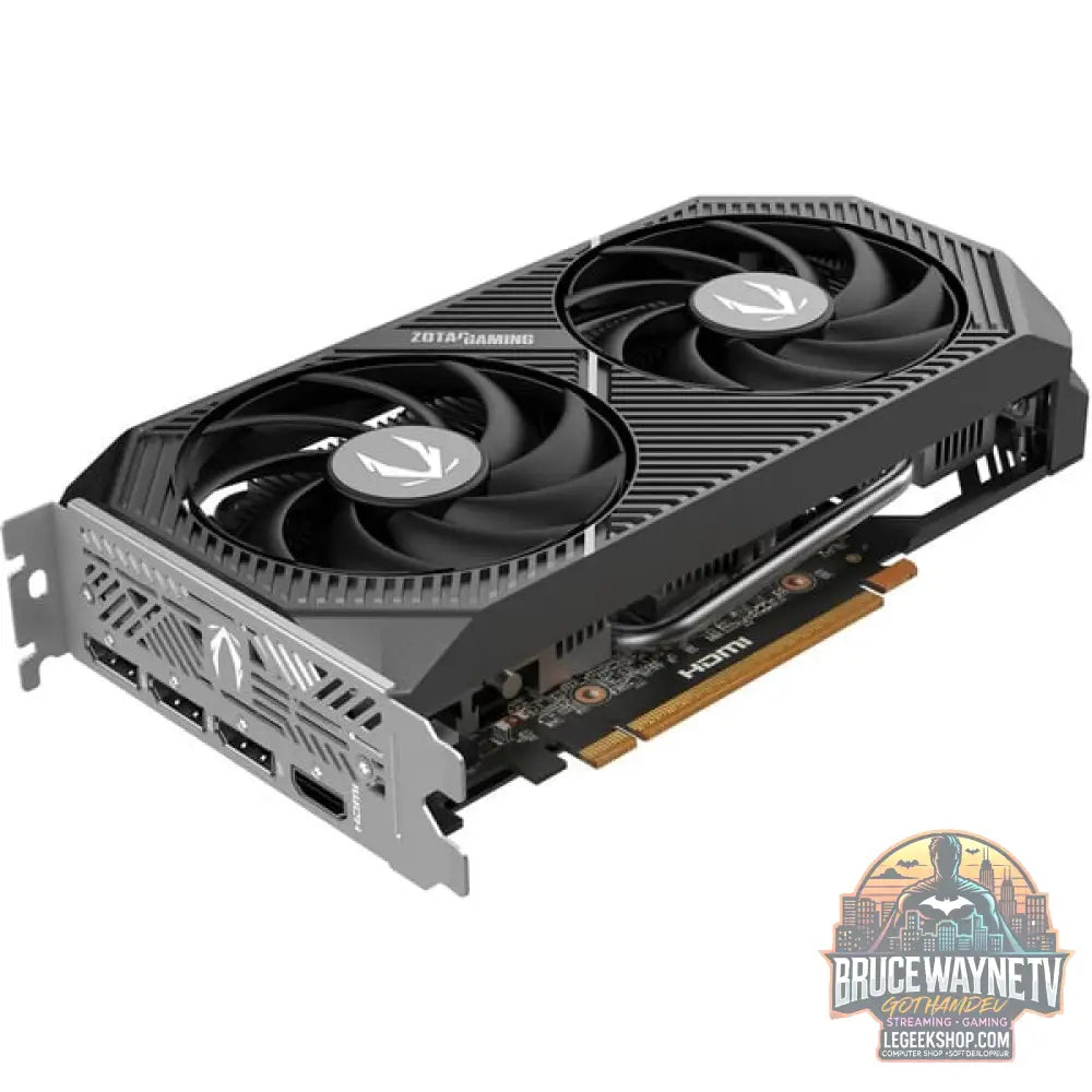 ZOTAC GeForce RTX 5060 Twin Edge OC, carte graphique DLSS 4, 3x DisplayPort, 1x HDMI 2.1 - ZOTAC - vue 2