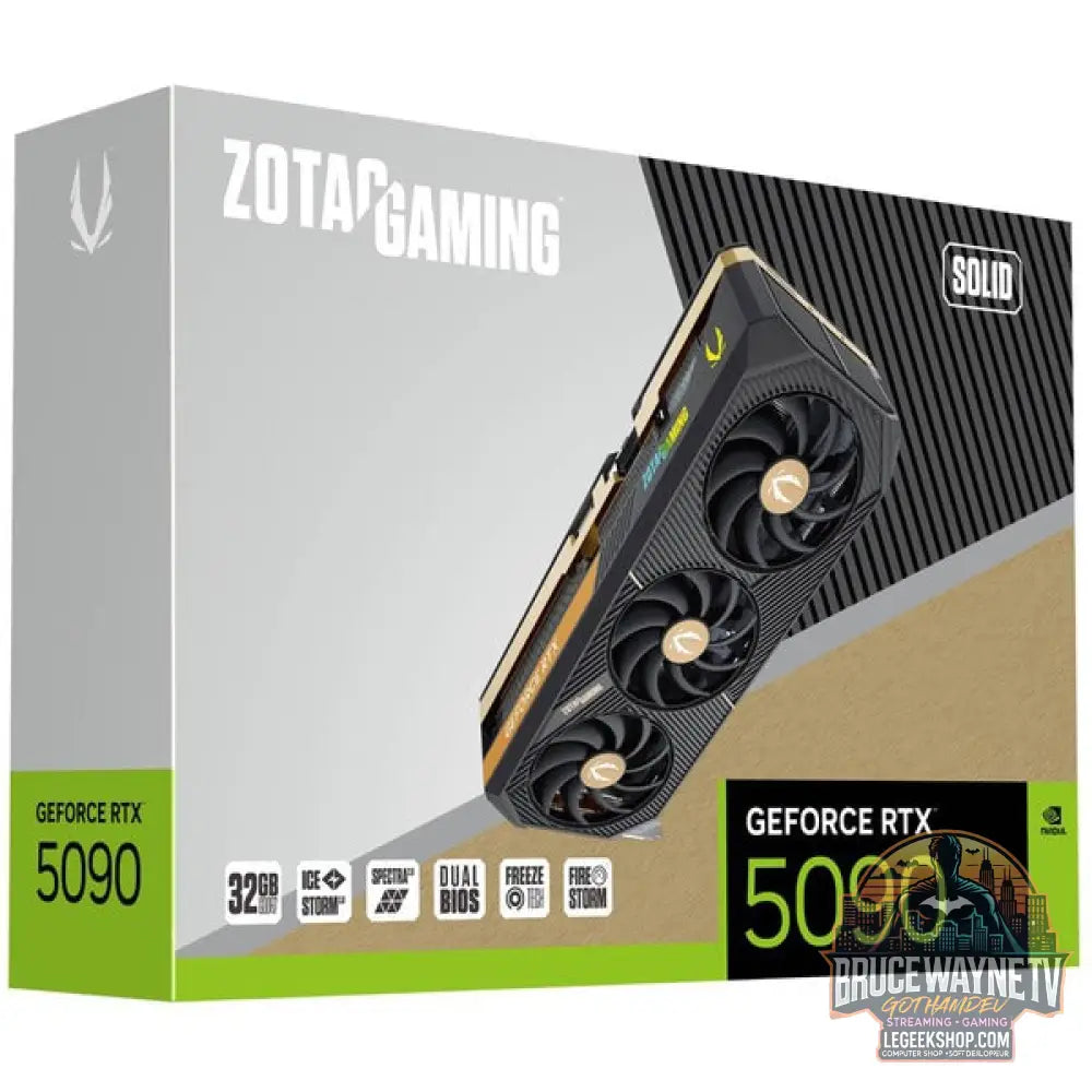 ZOTAC GeForce RTX 5090 SOLID, carte graphique - ZOTAC - vue 7